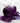 Dunkle Amethyst Doppelspitzen