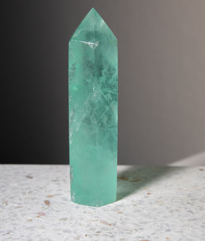 Blaue Fluorit Türme