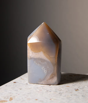 Druzy Achat Turm DA11