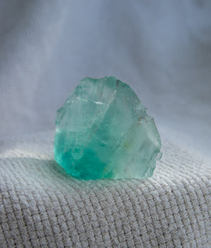 Blaue Fluorit Rohsteine (Deutschland)